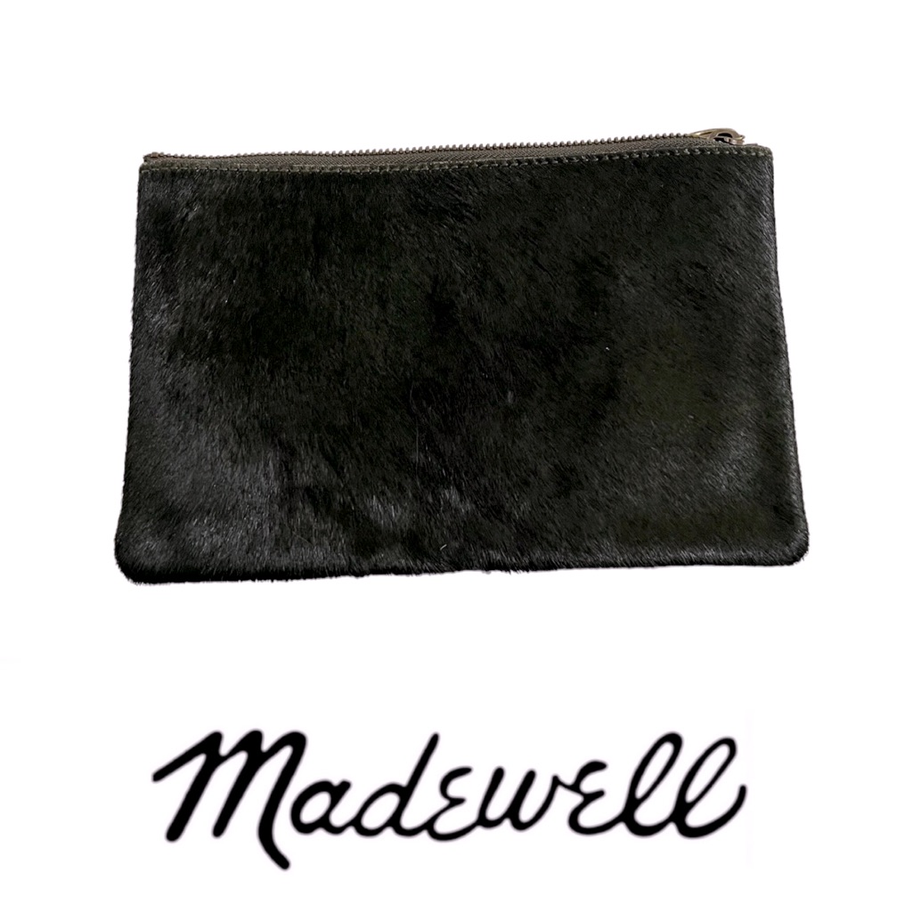 Madewell The Leather Pouch Clutch